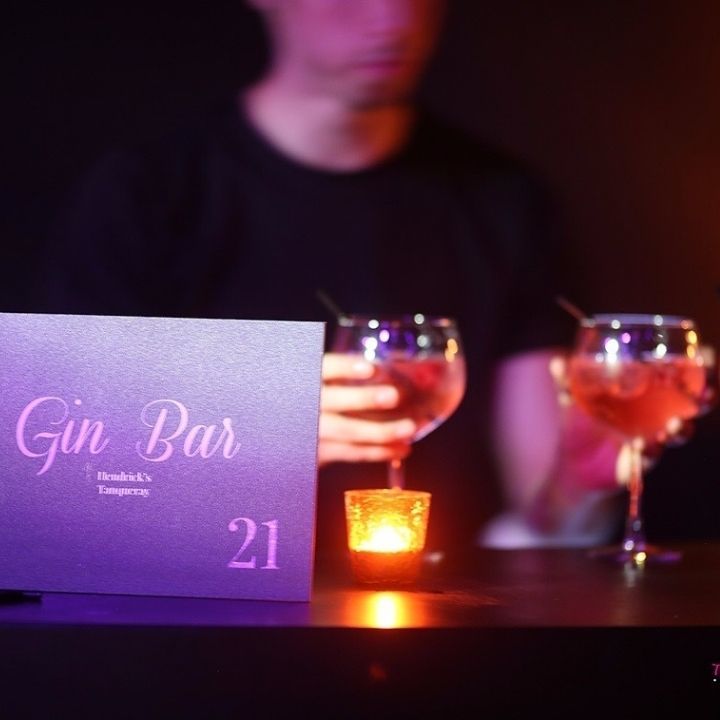 Affiche Gin Bar